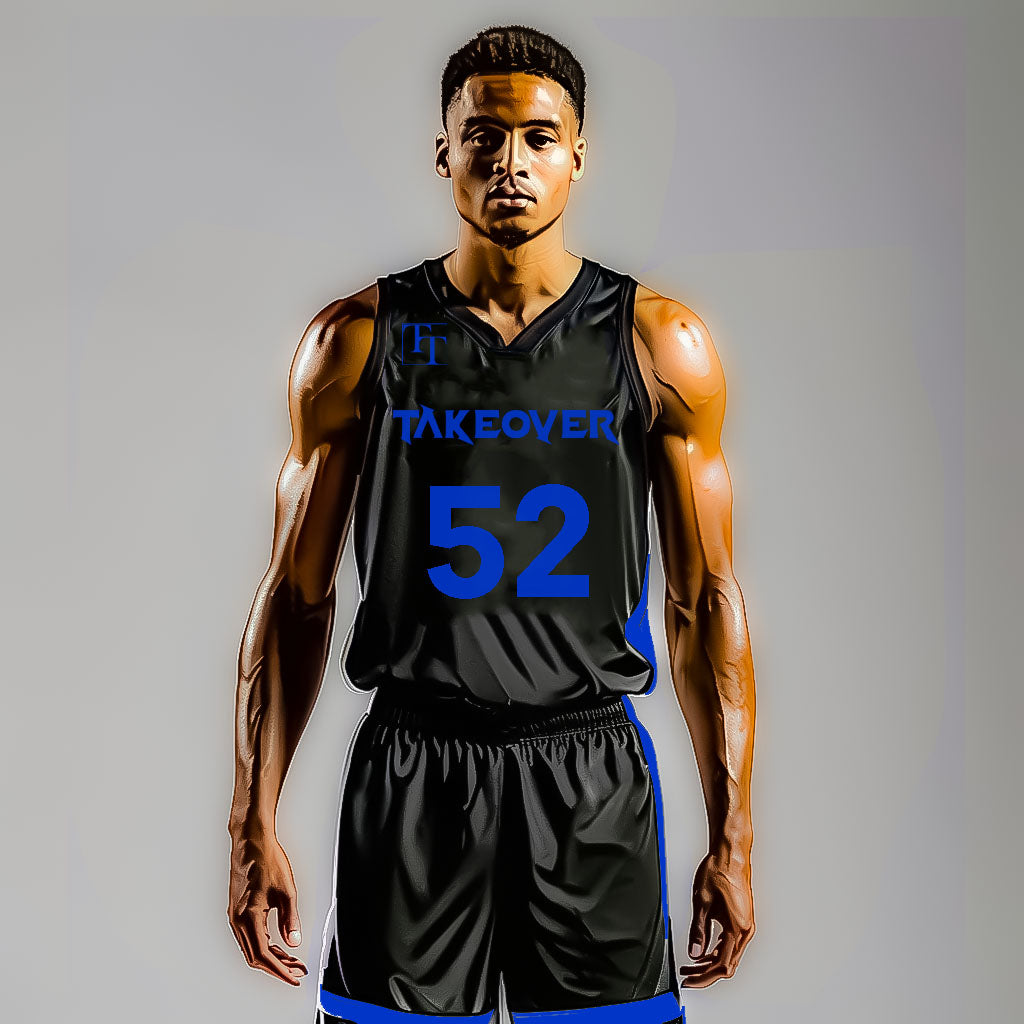 Black Takeover Basketball Jerseys