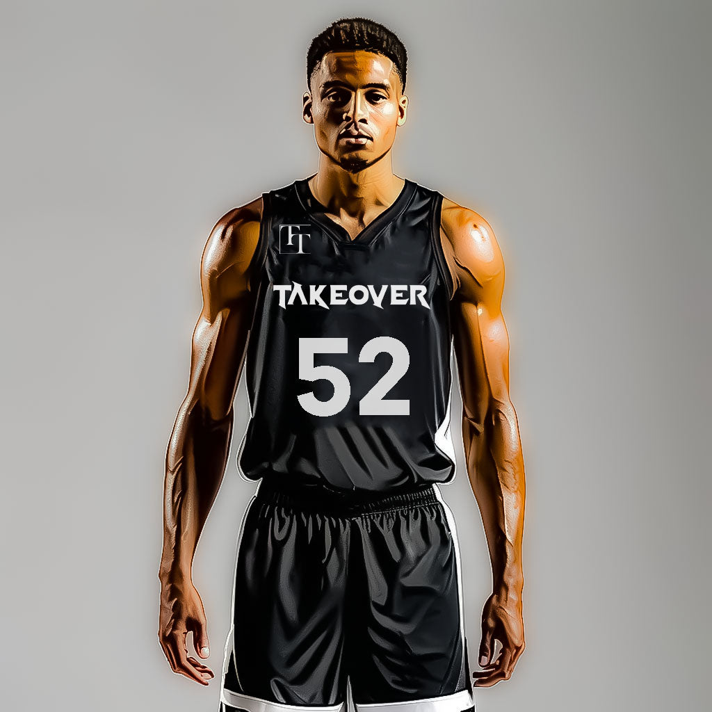 Black Takeover Basketball Jerseys