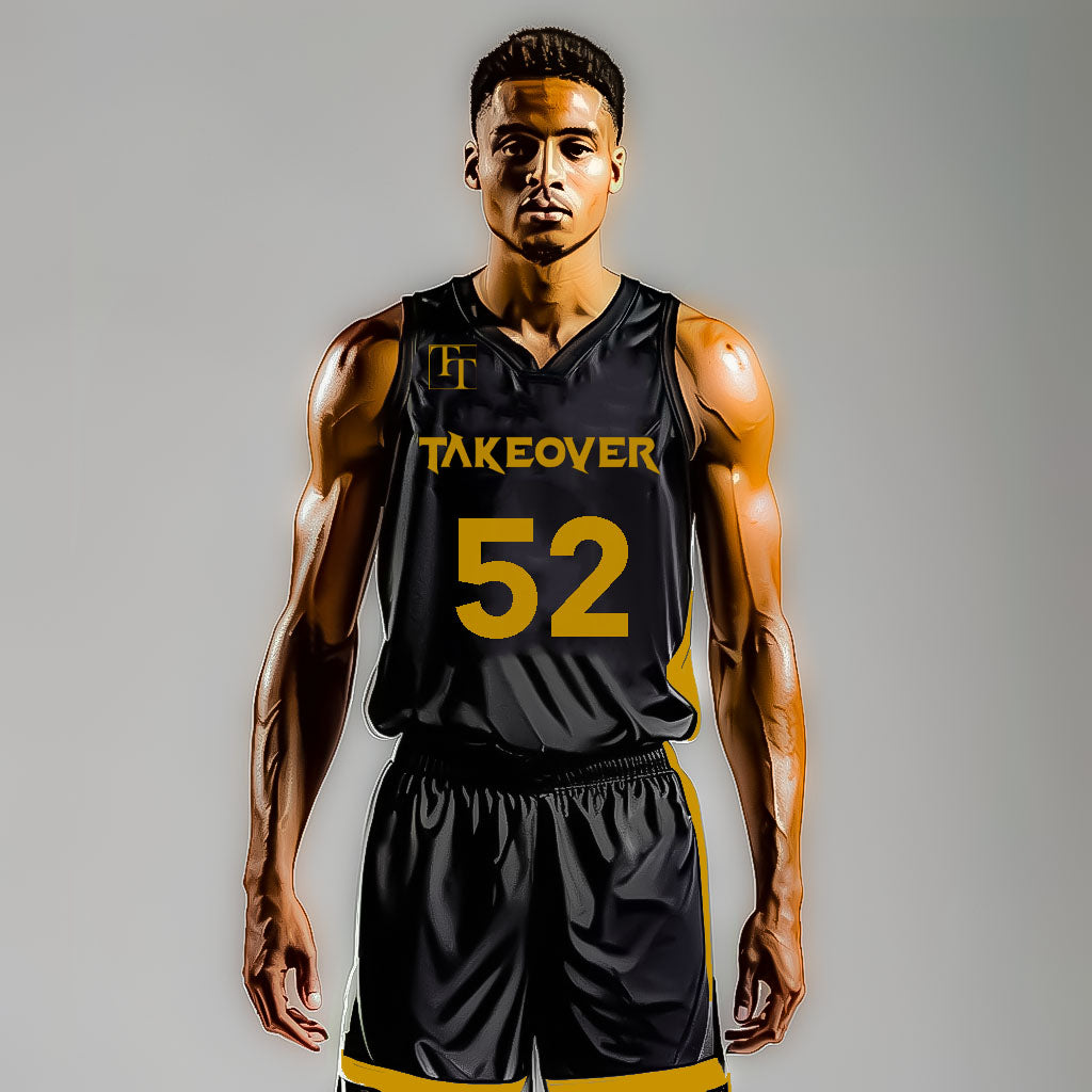 Black Takeover Basketball Jerseys