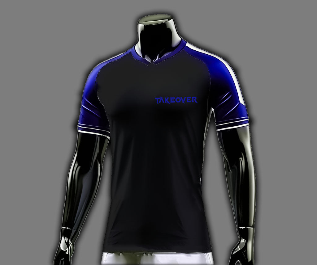 Black Takeover Soccer Jersey