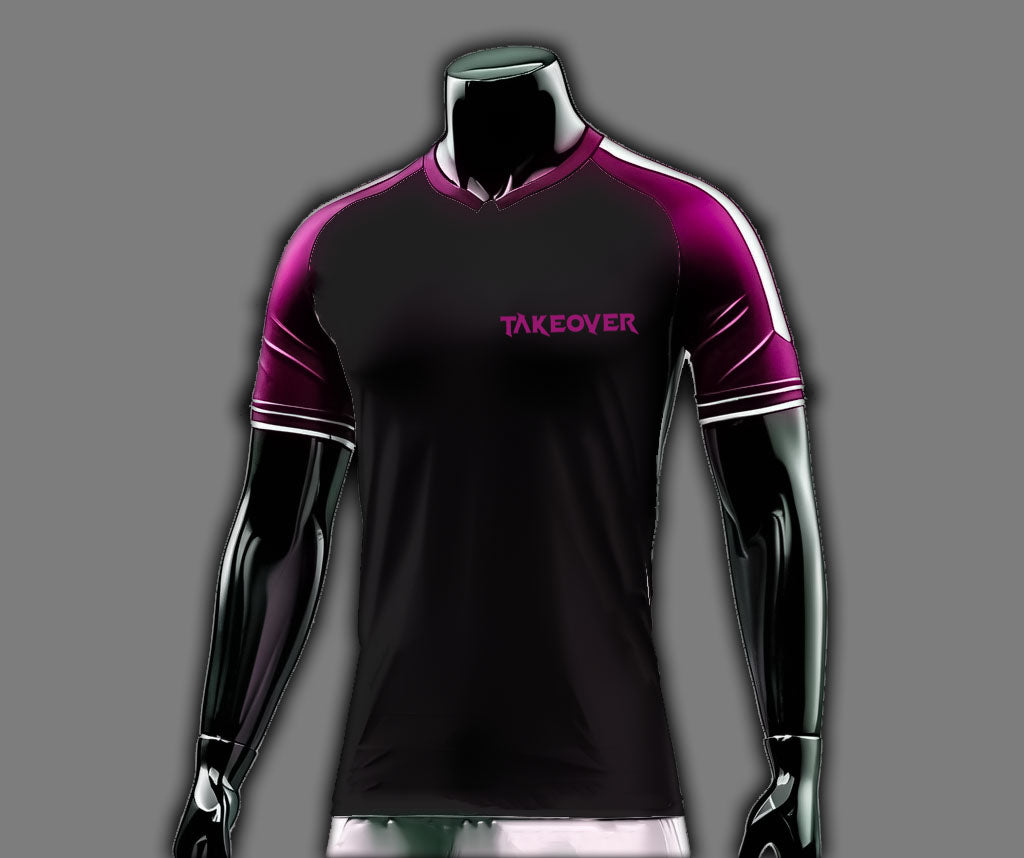 Black Takeover Soccer Jersey